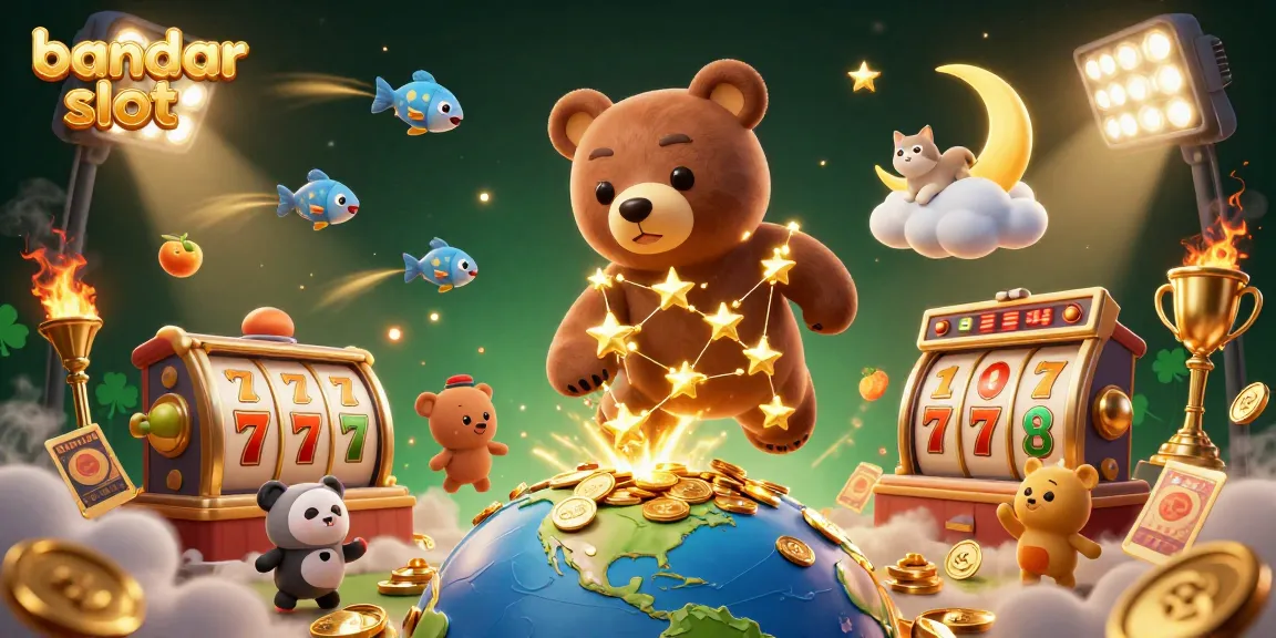 Engage in thrilling gameplay at bandar slot with rich slot elements and characters in action.