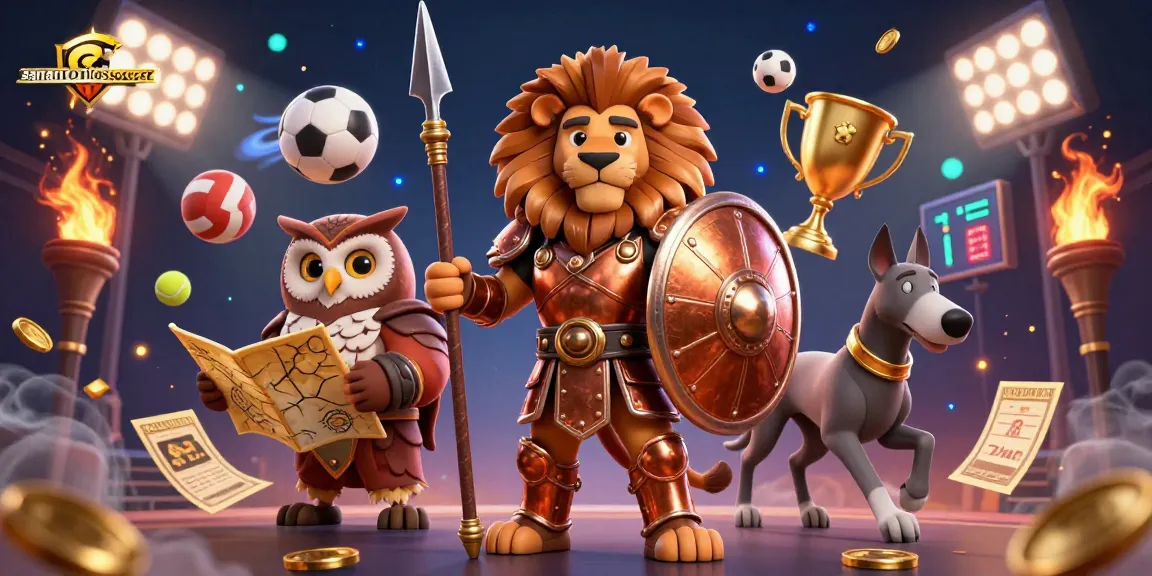 Engage with thrilling sanantoniosoccer moments illustrated in 3D action-packed scene with characters and game elements.